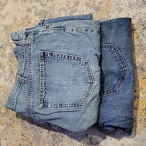 Bundle! 2 Pairs Mens Old Navy Loose Fit 38x32